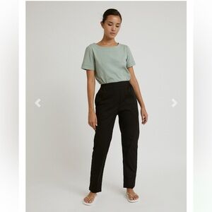 New Balneo Spa Trousers With Elastic Waist Pants in‎ Black